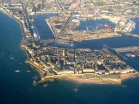 France Saint-Malo, Bretagne, Vue aÃ©rienne